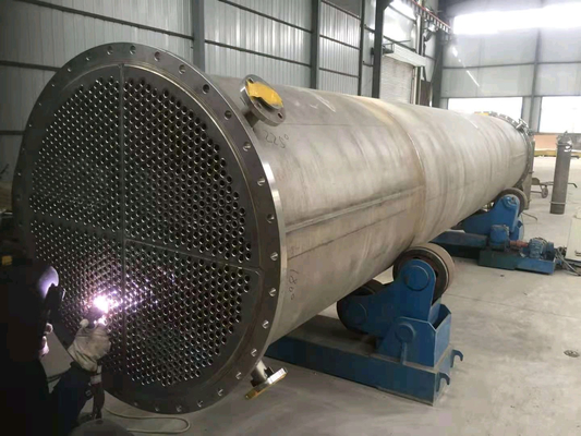 manufacturer gr2 titanium shell and tube heat exchanger for titanium tube bundle
