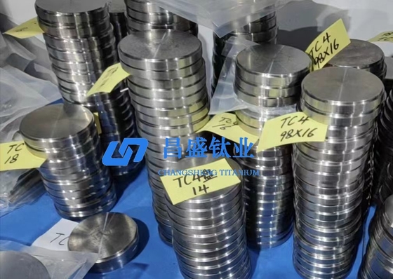 Ti Ti-Al Fe Cu Zr Cr Sputtering Targets For Semiconductors 100*40mm 95*45mm