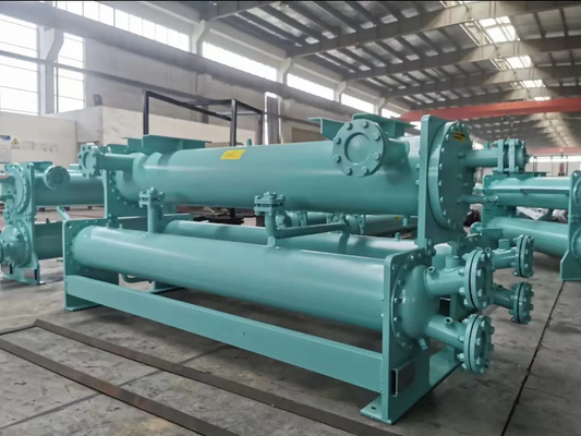 Customized Titanium Heat Exchangers for Chemical Energy Storage Double Tube Structure