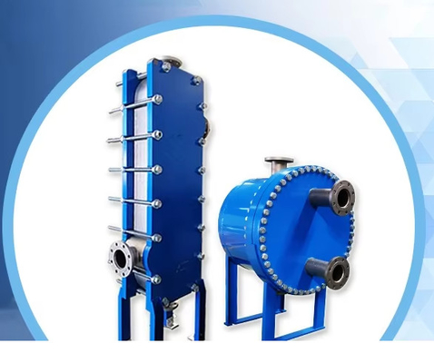 Customized Titanium Heat Exchangers for Chemical Energy Storage Double Tube Structure